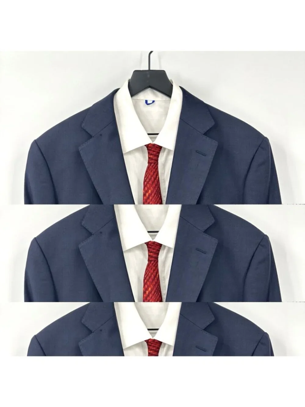 SUIT SUPPLY NAPOLI jacket blazer navy blue 46L wool perenial super 110s business